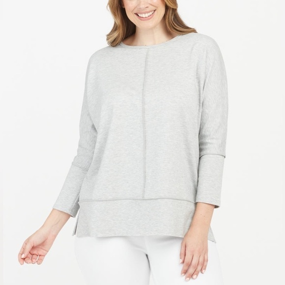 Spanx Dolman 3/4 Length Sleeve Perfect Length Top - Picture 1 of 11